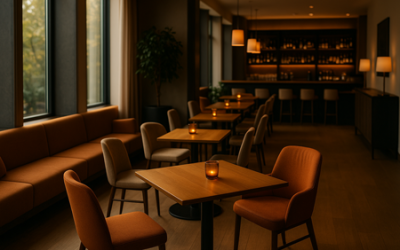 מדריך לבחירת רהיטי HORECA: פתרונות עמידים ואלגנטיים למלונות, מסעדות ובתי קפה