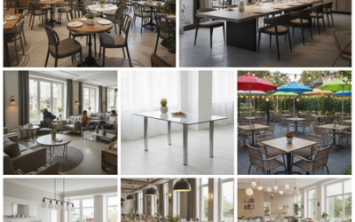 Ticari Mekanlar için Masa Modelleri ve Seçim Rehberi