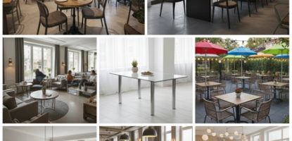 Ticari Mekanlar için Masa Modelleri ve Seçim Rehberi