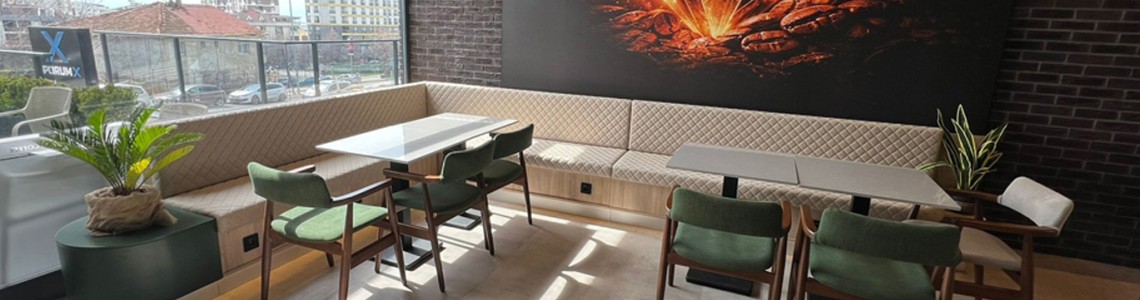 modern cafe design, diormi cafe, cafe decoration, cafe furniture, restaurant furniture, industrial design, palmiye kocak