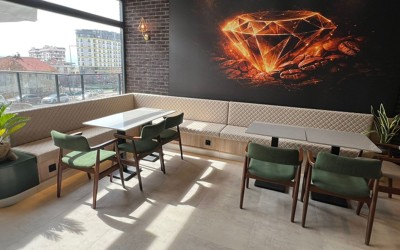 modern cafe design, diormi cafe, cafe decoration, cafe furniture, restaurant furniture, industrial design, palmiye kocak