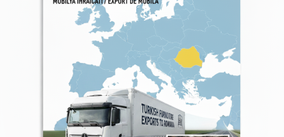 Palmiye Koçak Mobilya Türkiye’den Romanya’nın Her Şehrine Özel Tasarım Sandalye ve Masalar