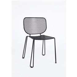 Black Wire Armless Metal Outdoor Metal Chair  mtd8357 Black Wire Armless Metal Outdoor Metal Chair  mtd8357