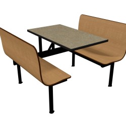 Ahşap Kafe Restoran Grup Oturma Bankları bmk6325