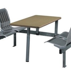 Dört Koltuklu Metal Kafe Restoran Grup Oturma Bankları bmk6331