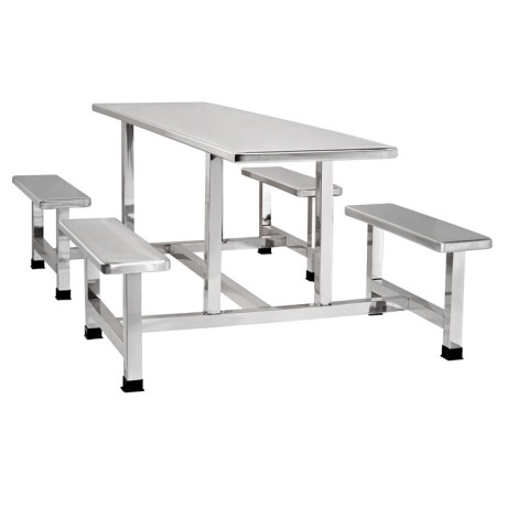 Metal Cafe Restaurant Group Seating Benches bmk6339