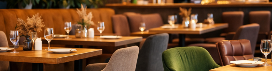 Guide de Choix de Chaises pour Restaurants et Cafés : Durabilité, Confort et Style