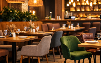 Restoran ve Kafeler için Sandalye Seçim Rehberi: Dayanıklılık, Konfor ve Stil