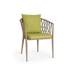 geflochtener und grüner tragbarer gepolsterter Stuhl mtd8202