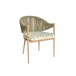 Braided Aluminum and outdoor chair  mtd8210