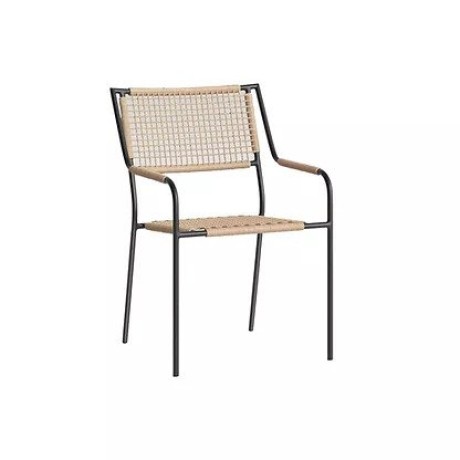 Rope Braided Outdoor Metal Chair  mtd8221