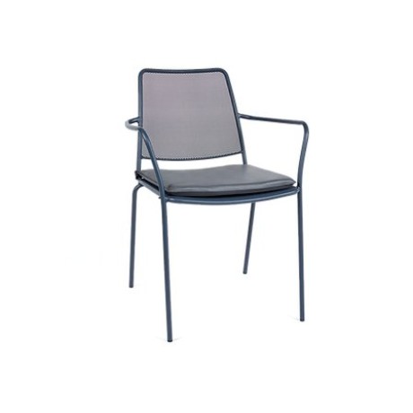 Metal Outdoor Chair With Arms  mtd8263