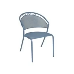 Mavi Dış Mekan Metal Sandalye mtd8276