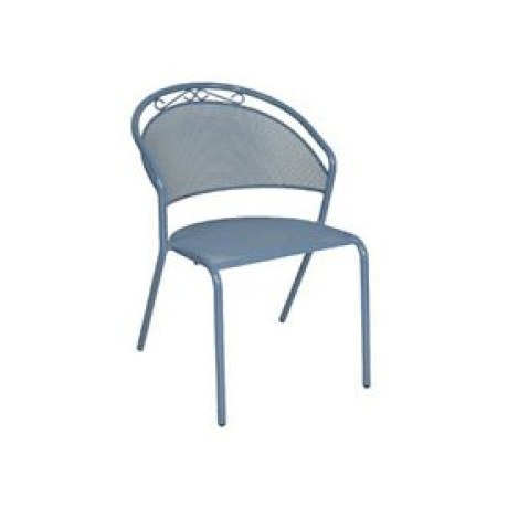 Mavi Dış Mekan Metal Sandalye mtd8276