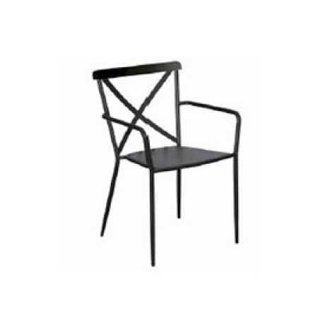 Qara Qollu Açıq Metal Kreslo mtd8284 Qara Qollu Açıq Metal Kreslo mtd8284