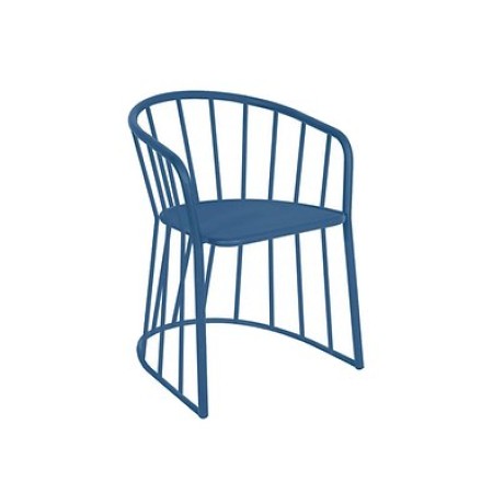 Blue Outdoor Metal Chair mtd8289