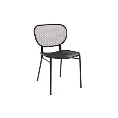 Armless Outdoor Metal Chair mtd8291