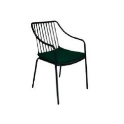 Black Metal Arm Outdoor Chairmtd8309 Black Metal Arm Outdoor Chairmtd8309