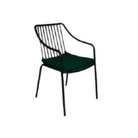 Qara Metal Qollu Açıq Kreslo mtd8309 Qara Metal Qollu Açıq Kreslo mtd8309