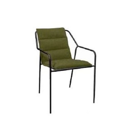 2 Outdoor Chairs With Arms Cushioned  mtd8312