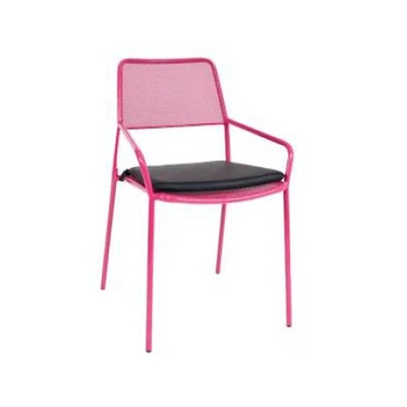 Portable Cushioned Pink Chair mtd8316