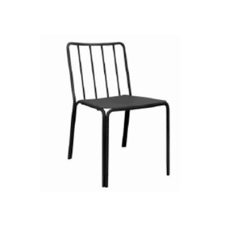 Classic Armless Outdoor Metal Chair mtd8325