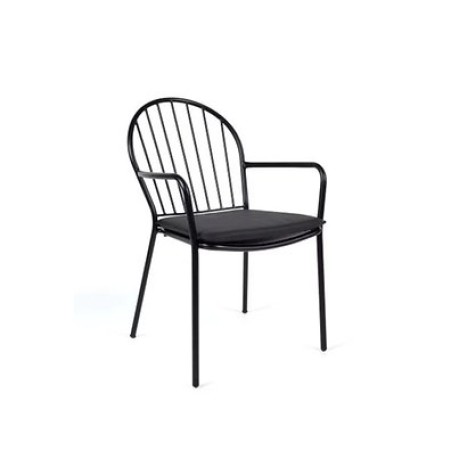 Qara açıq metal kreslo mtd8321 Qara açıq metal kreslo mtd8321