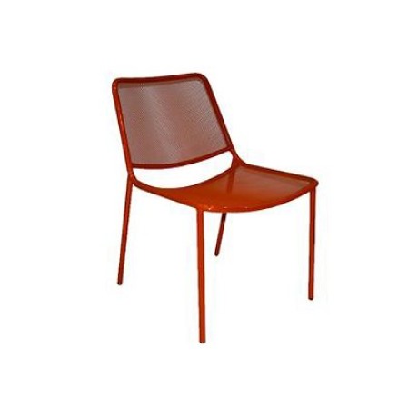 Kırmızı Fileli Metal Dış Mekan Metal Sandalye mtd8337