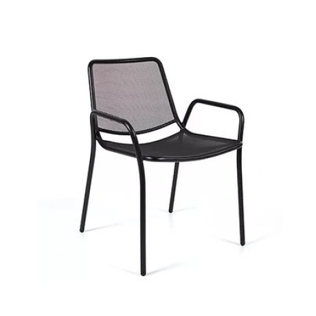 Yarım Qolu Mesh Qara Açıq Metal Kreslo mtd8338 Yarım Qolu Mesh Qara Açıq Metal Kreslo mtd8338