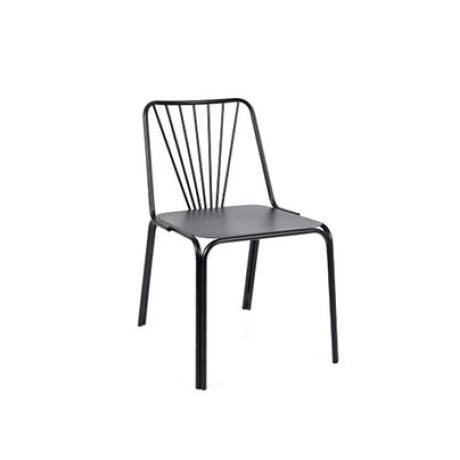 Armless Mesh Metal Outdoor Metal Chair mtd8351