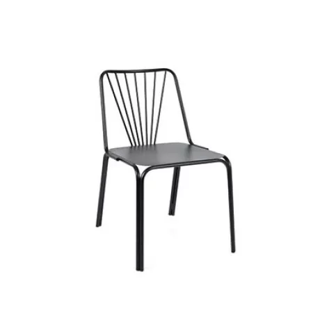 Chaise en métal d'extérieur en métal sans accoudoirs mtd8351 Chaise en métal d'extérieur en métal sans accoudoirs mtd8351