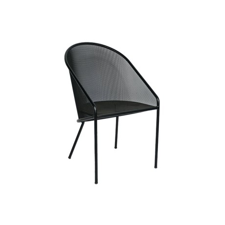 Fileli Birleşik Kollu Metal Dış Mekan Metal Sandalye  mtd8354