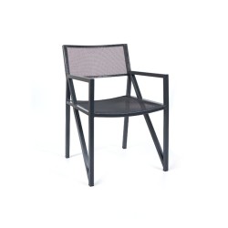 Mesh Outdoor Metal Chair With Thick Metal Arms mtd8364  Mesh Outdoor Metal Chair With Thick Metal Arms mtd8364