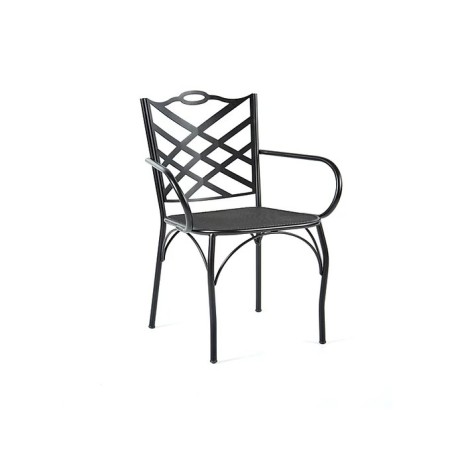 Wire Mesh Oval Arm Metal Outdoor Metal Chair mtd8366