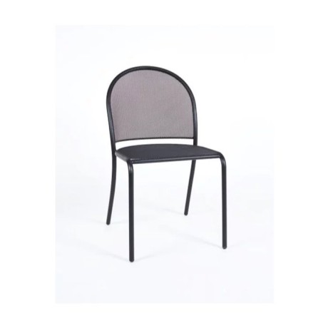 Mesh Armless Metal Outdoor Metal Chair   mtd8365