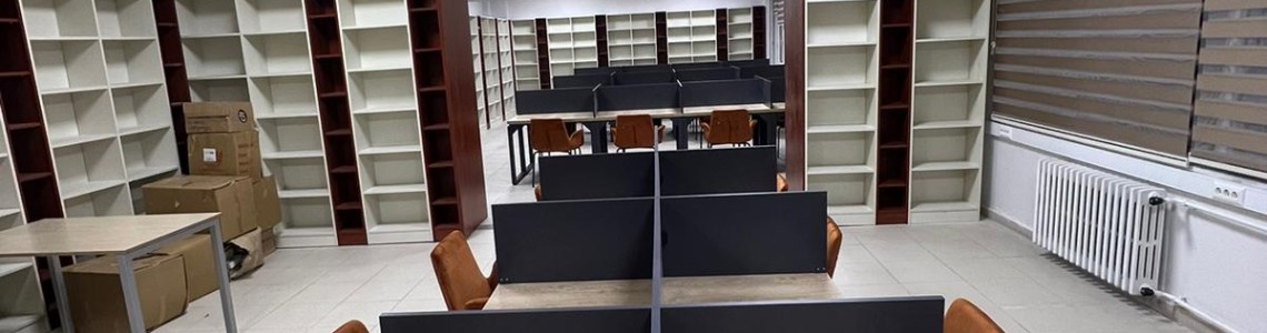 Namık Kemal Üniversitesi Kütüphane İç Mekan Mobilya Tasarım İmalatı| Palmiye Koçak