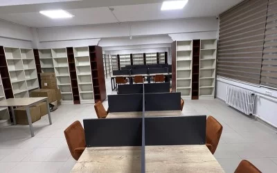 Prodhimi i Dizajnit të Brendshëm të Bibliotekës së Universitetit Namık Kemal | Palmiye Koçak