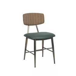 Leather Cushioned Chrome Leg Indoor Metal Chair mti7443 Leather Cushioned Chrome Leg Indoor Metal Chair mti7443