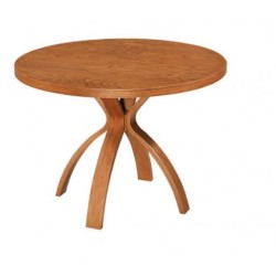 MDF laminant kaplamalı yuvarlak tablalı masa MDF laminant kaplamalı yuvarlak tablalı masa