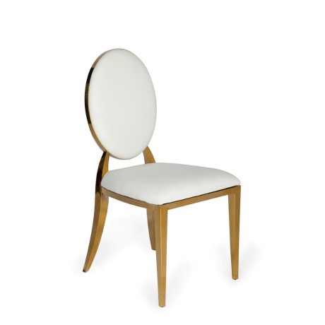 Metal Silver Luxury Wedding Chair mps5952