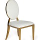 Metal Silver Luxury Wedding Chair mps5952