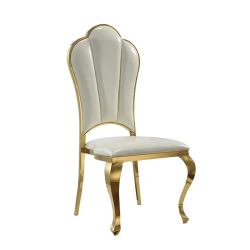 Stainless Gold Chrome Covered Chair mps5946 Stainless Gold Chrome Covered Chair mps5946