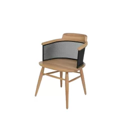 Sycamore Metal Chair
