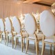 Metal Silver Luxury Wedding Chair mps5952