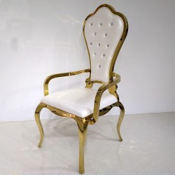 Brass Plated Outdoor Stainless Chair with Arm pts6992 Brass Plated Outdoor Stainless Chair with Arm pts6992