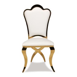 Brass Plated Outdoor Stainless Chair Cross Legged pts 6988 Brass Plated Outdoor Stainless Chair Cross Legged pts 6988