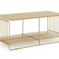 Tavolinë me tela me ngjyra drejtkëndëshe me ngjyrë të artë të verdhë, e pandryshkshme, e veshur me tunxh prs9723 Tavolinë me tela me ngjyra drejtkëndëshe me ngjyrë të artë të verdhë, e pandryshkshme, e veshur me tunxh prs9723