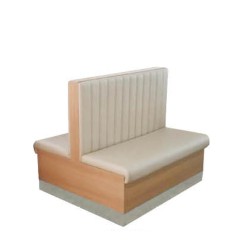 Çift Yönlü Beyaz Derili Düz Dilimli Ahşap Loca Sediri sed396 Çift Yönlü Beyaz Derili Düz Dilimli Ahşap Loca Sediri sed396