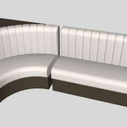 Kapitoneli Beyaz Deri Döşemeli Köşe Kafe Sediri sed408 Kapitoneli Beyaz Deri Döşemeli Köşe Kafe Sediri sed408