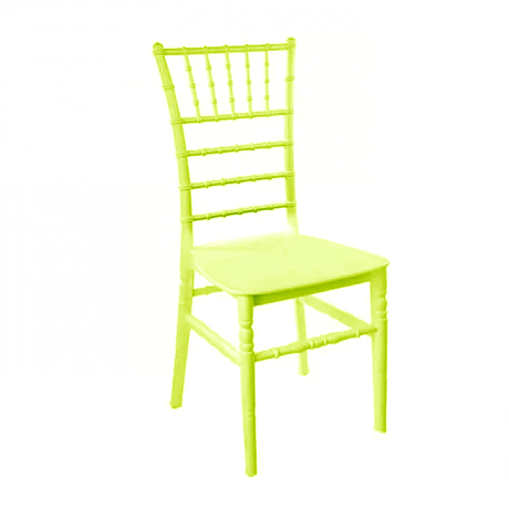 Plastik Sarı Tiffany Sandalye